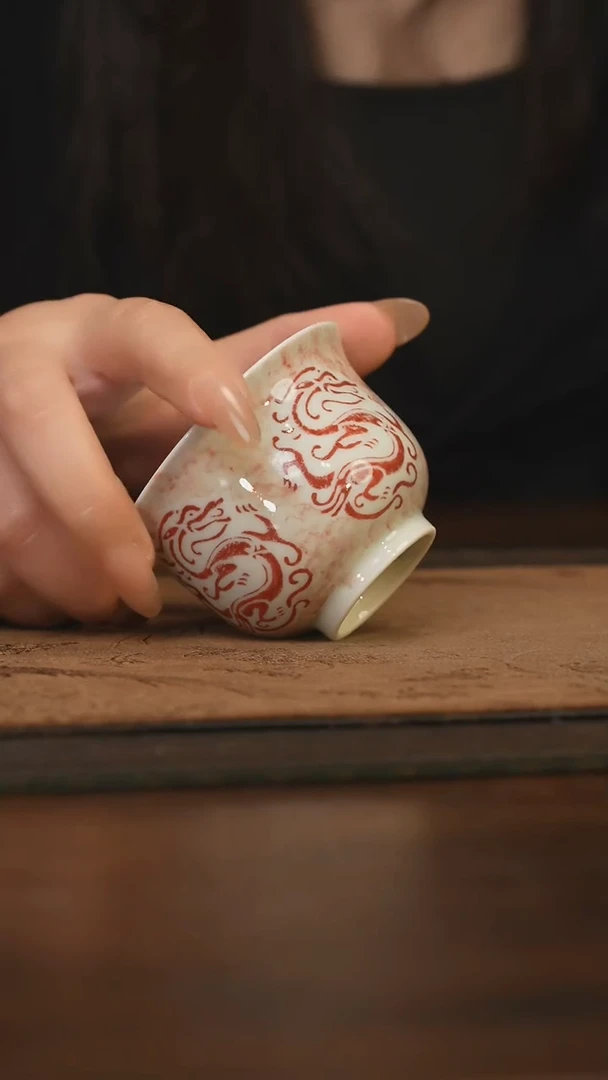 杯柴窑青花破价福利