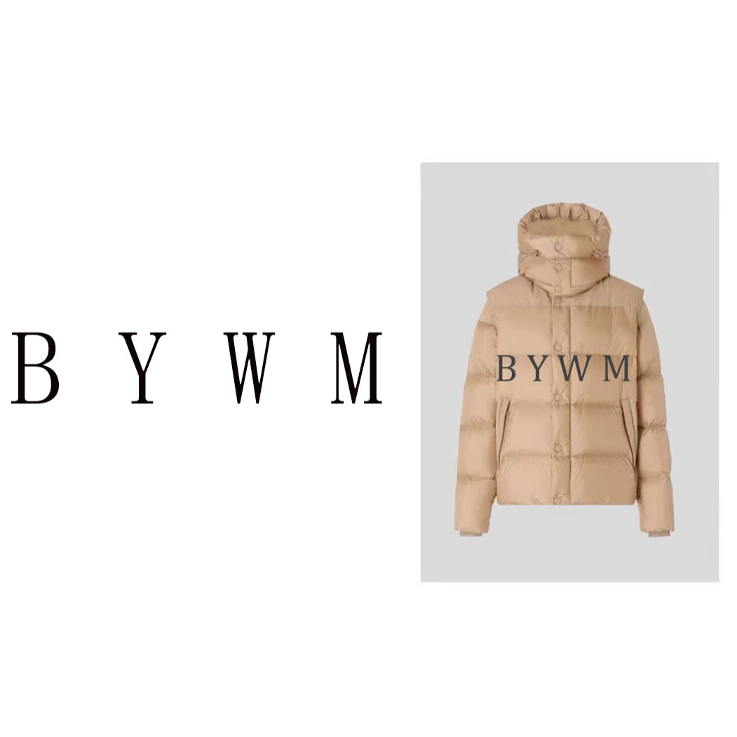 男女同款冬季轻奢连帽保暖羽绒服CJD 1223