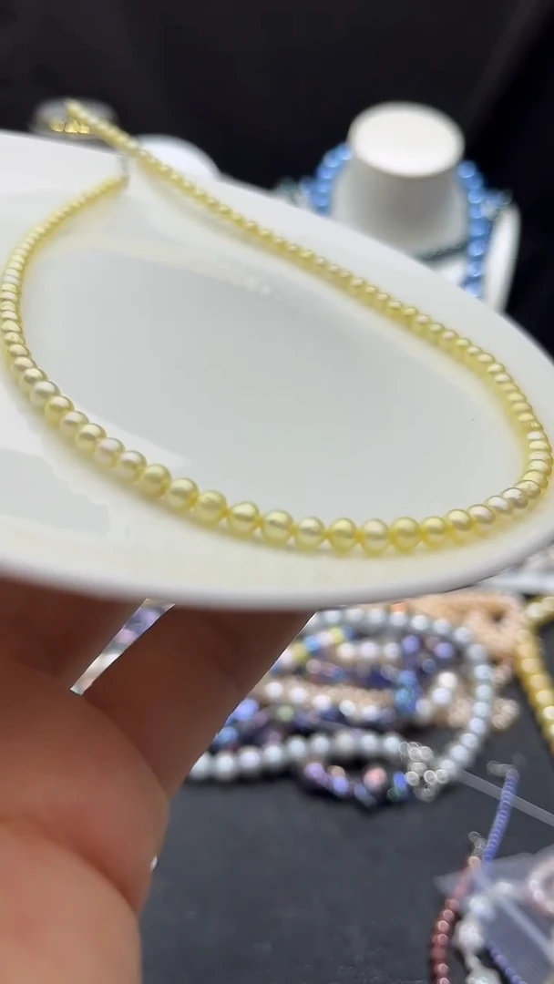 颈饰未镶嵌淡水珍珠多人