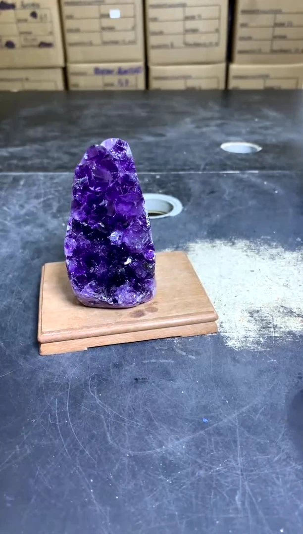 【闪购商品】水晶天然紫水晶摆件未镶嵌天然紫水晶摆件537