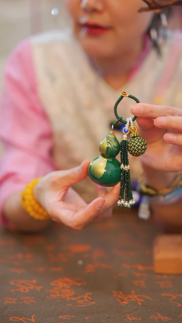 624非遗漆手艺工天然葫芦文玩福禄