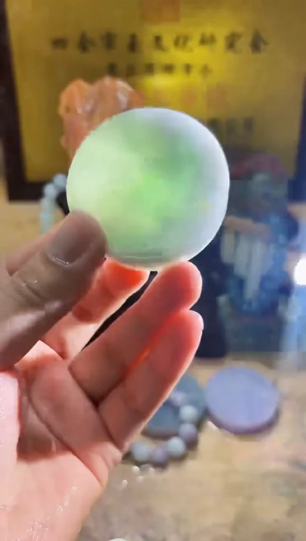 未镶嵌挂件翡翠A货常星7724