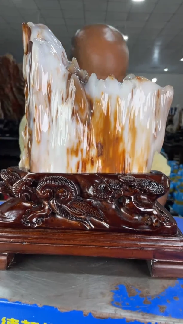 硅化玉摆件未镶嵌32