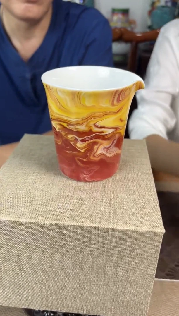 公道杯瓷立方-王国喜专场0768
