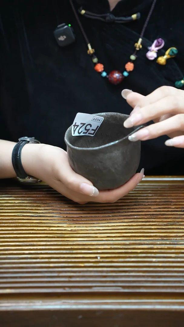 万古烧粗陶手工茶具