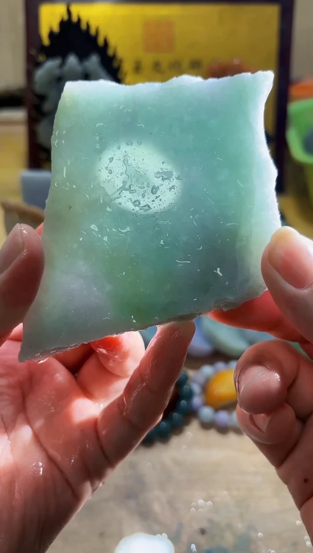 未镶嵌挂件翡翠A货常星6097