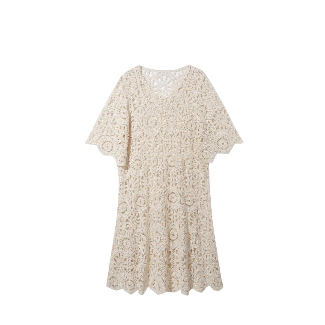 欧若风【龙哥专属】L7F20981CH优雅百搭连衣裙-0981