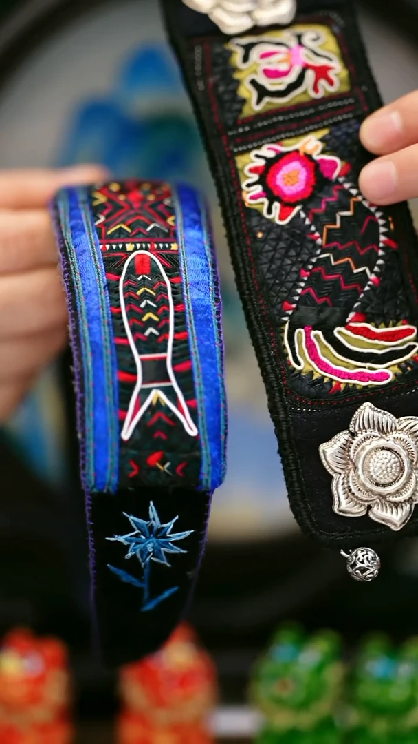 织绣L681黔东南苗族刺绣