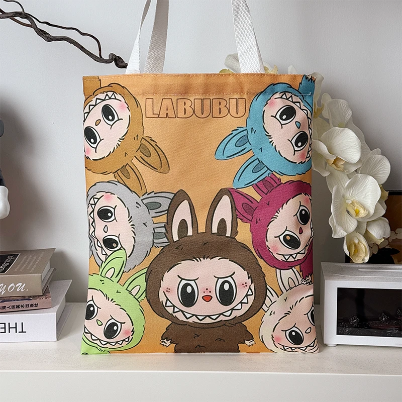 卡通包帆布袋学生单肩包通用包印花帆布包托特包