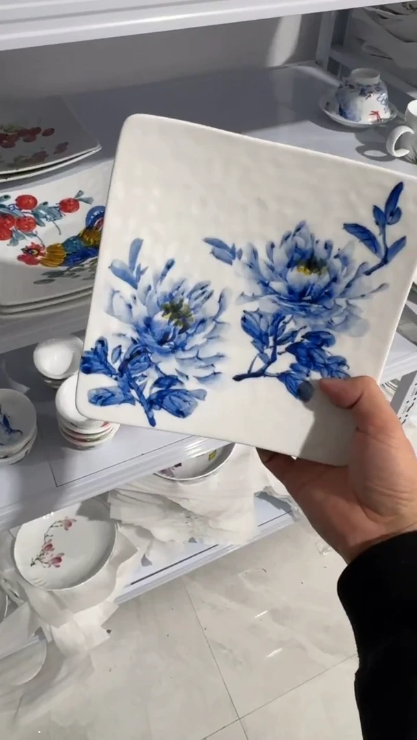 其他景德镇高温瓷（瓦片盘）