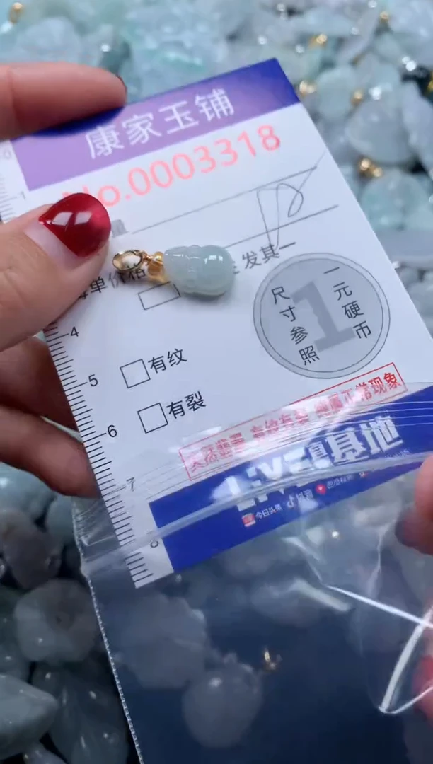 颈饰未镶嵌翡翠3318