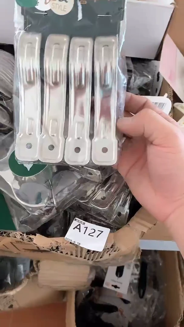 合金A127不锈钢大夹子发3板 到手12个