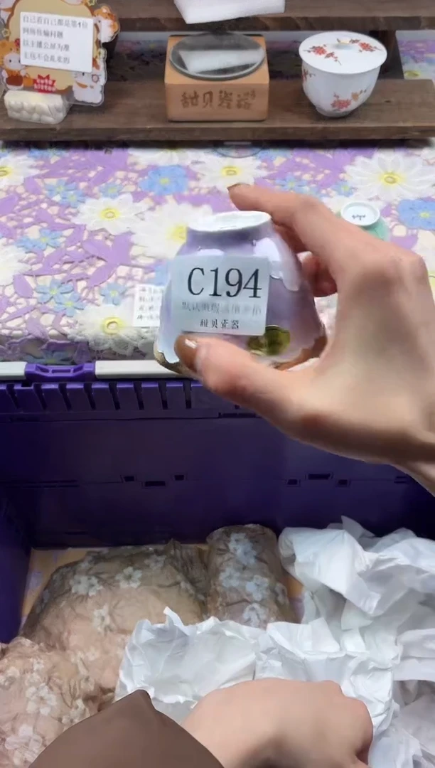 瓷片崔*扣                     C194