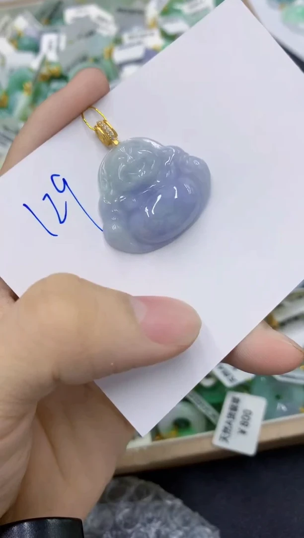 翡翠未镶嵌颈饰11111111