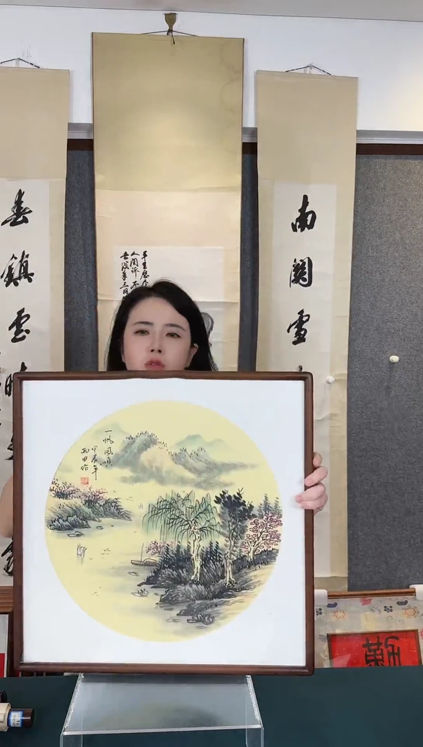 国画老师手绘作品