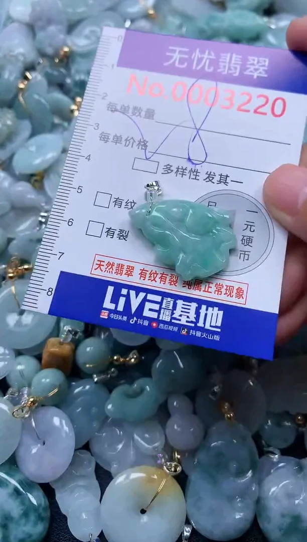 颈饰未镶嵌翡翠3220