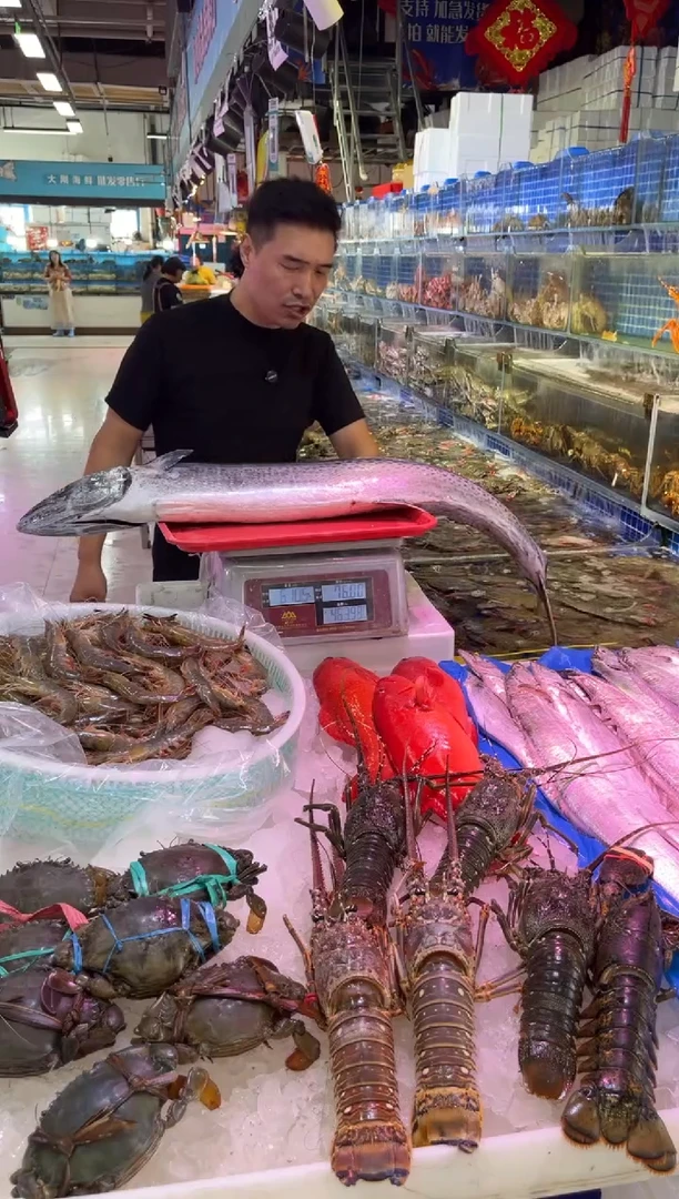 中国大陆新鲜鲅鱼1条，12.2斤