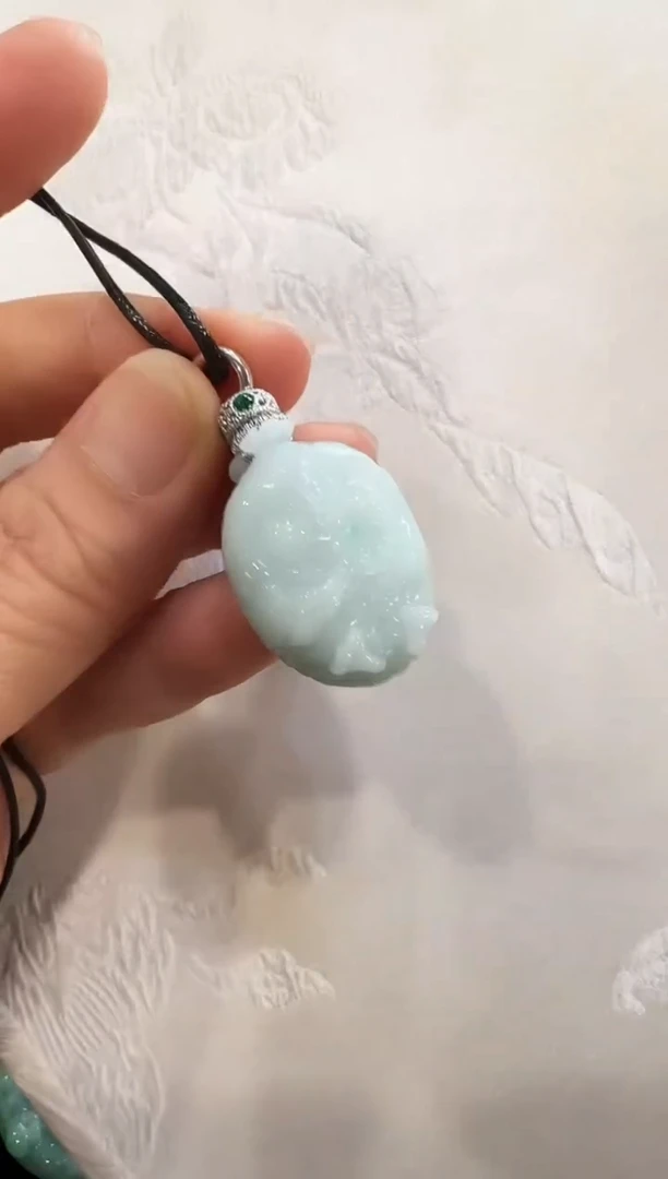 颈饰未镶嵌翡翠国风