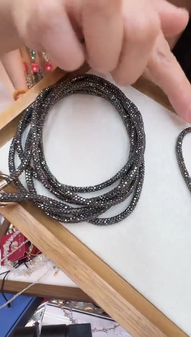 闪钻手机斜挎+手机链