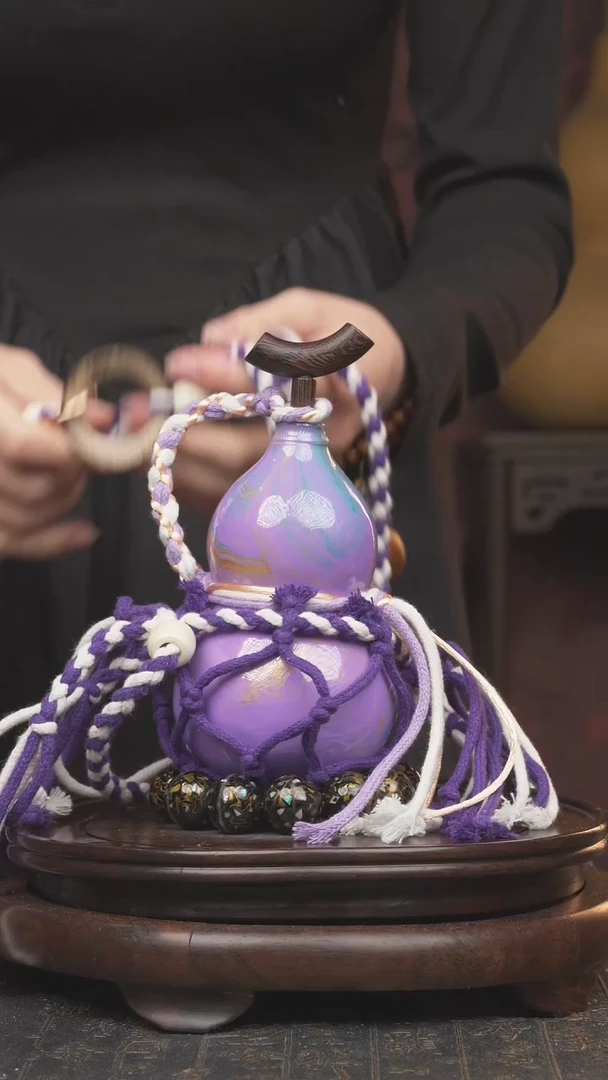 1663号大漆葫芦一物一图