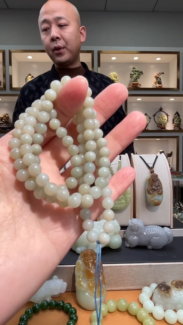 颈饰未镶嵌和田玉多样性发货1