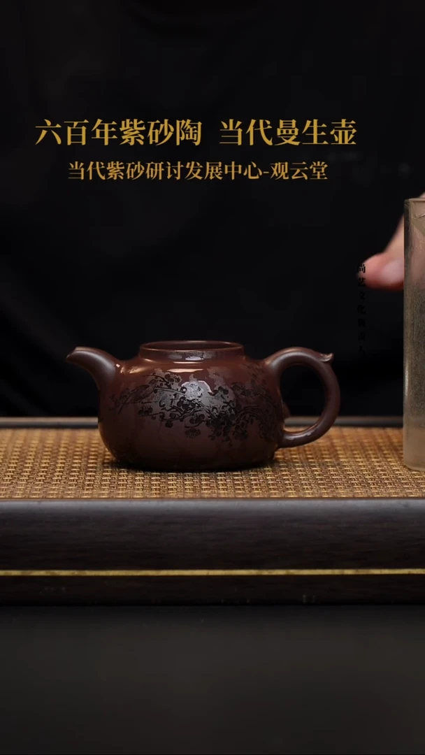 茶壶紫砂紫砂壶50 冰窖老紫泥 玉林秦权