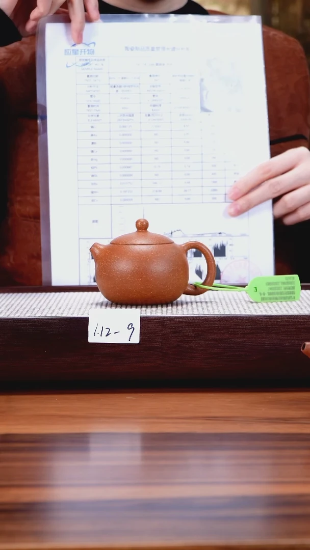 【闪购商品】紫砂茶壶1.12-9 黄降坡 西施160