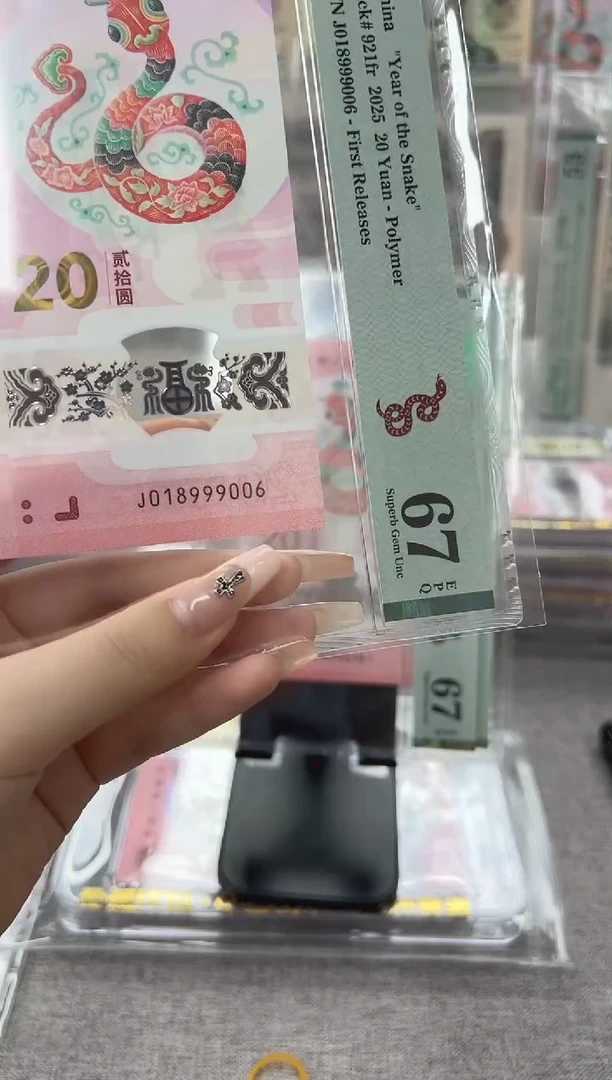 塑料蛇钞J018999006PMG67