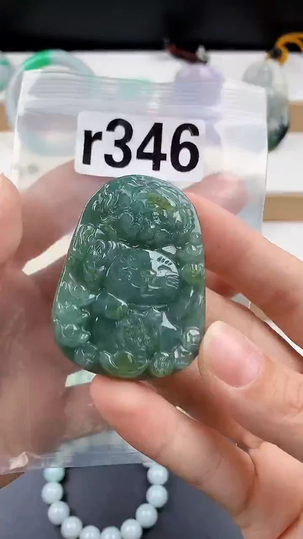 颈饰未镶嵌翡翠天然翡翠吊坠挂件