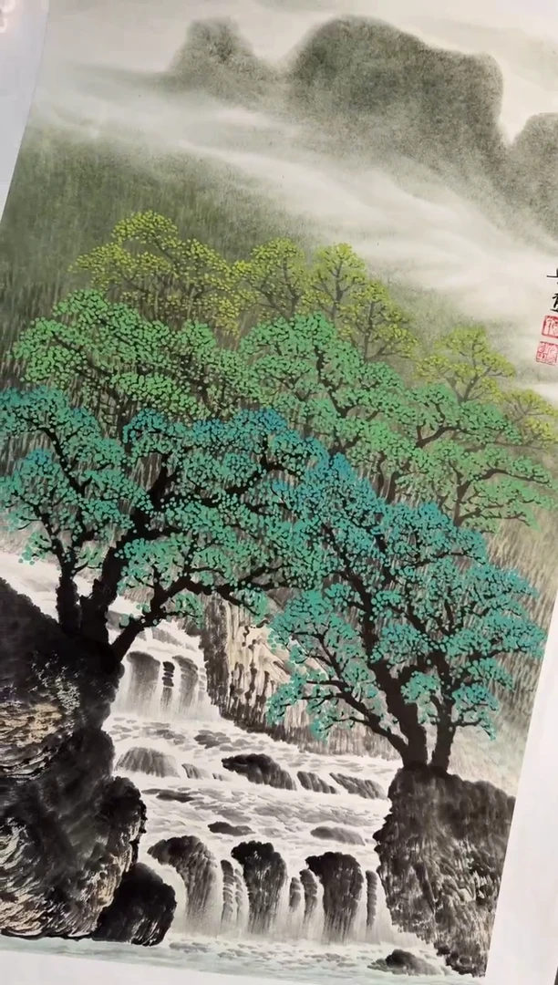 国画8赵隆轩美术馆李庆兴老师作品