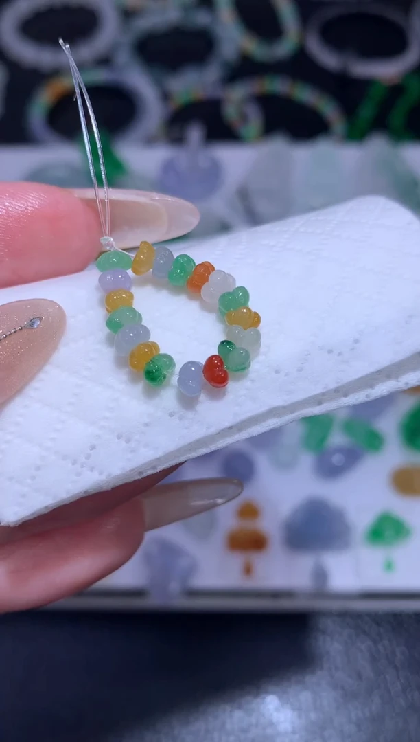 未镶嵌定制翡翠桂花