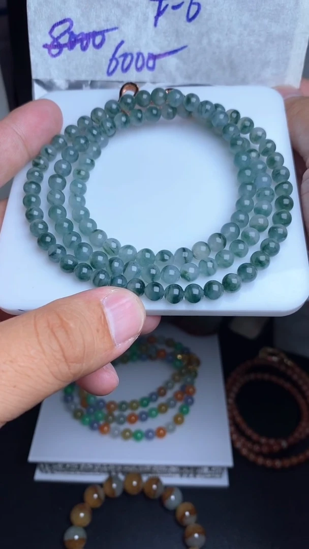 未镶嵌定制翡翠毛货需精细抛光拍一发一