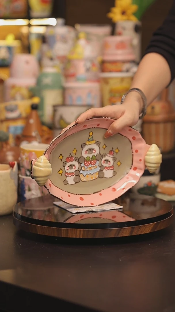 景德镇釉下彩绘设计师款式陶瓷