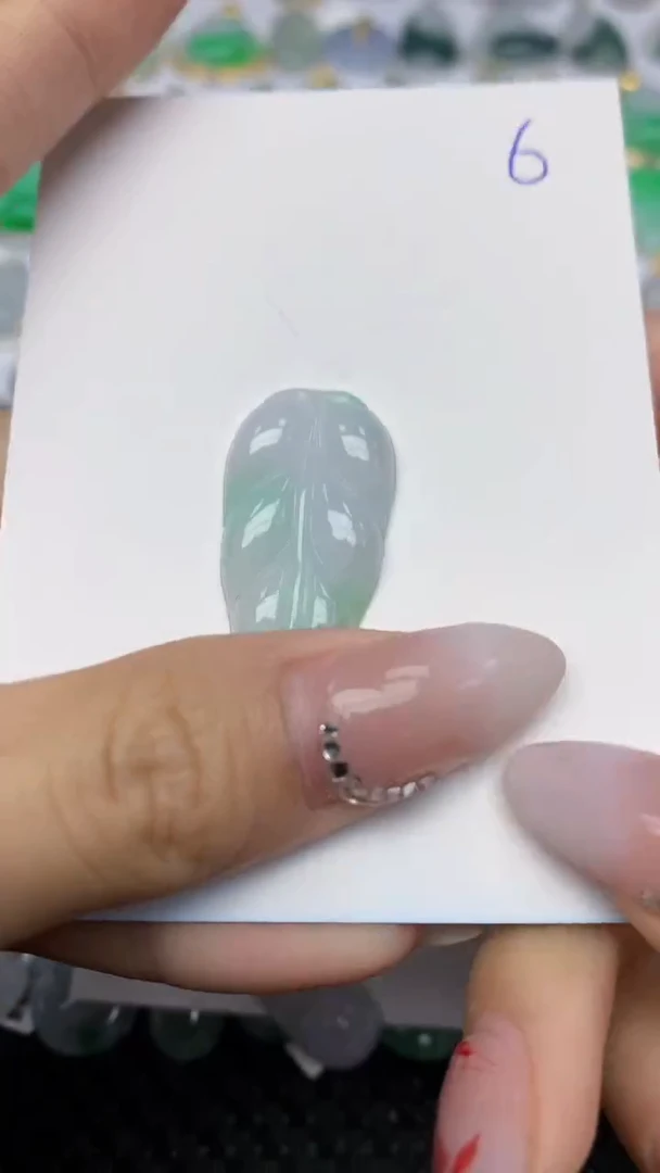 【闪购商品】翡翠颈饰未镶嵌天然翡翠A货 6