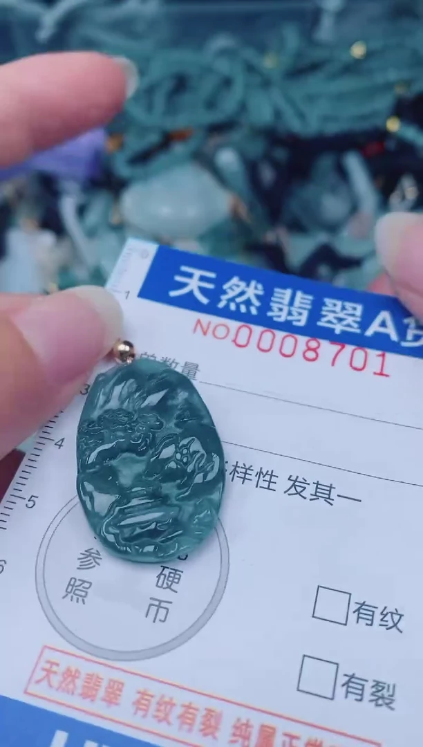 颈饰未镶嵌翡翠00008701