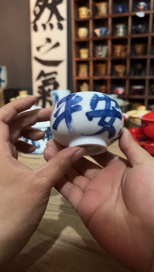 【闪购商品】观云听雨原创手绘茶具