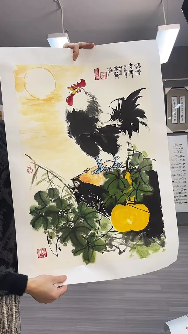 【闪购商品】国画42号常静老师绘画花鸟