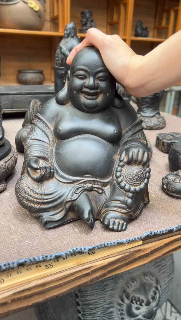 陶土【火山泥】大肚佛