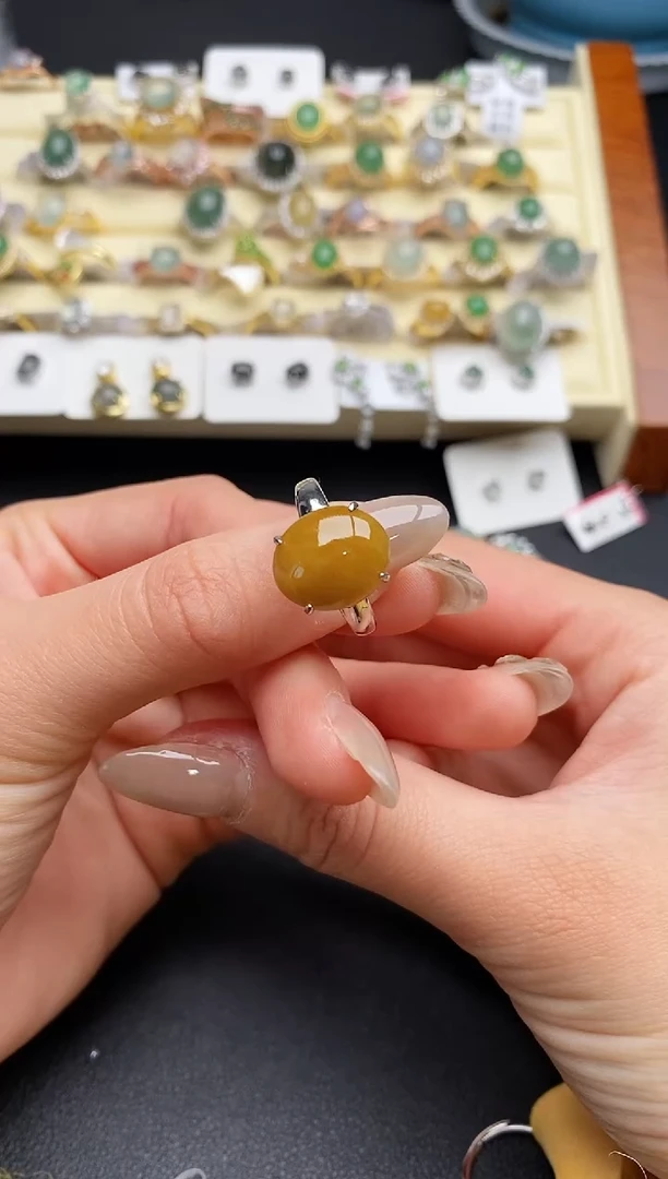 【闪购商品】翡翠戒指未镶嵌22222222+10