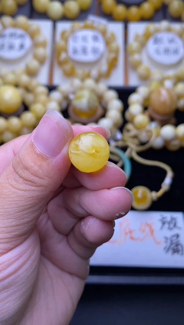 裸石琥珀未镶嵌大小姐珠宝严选29
