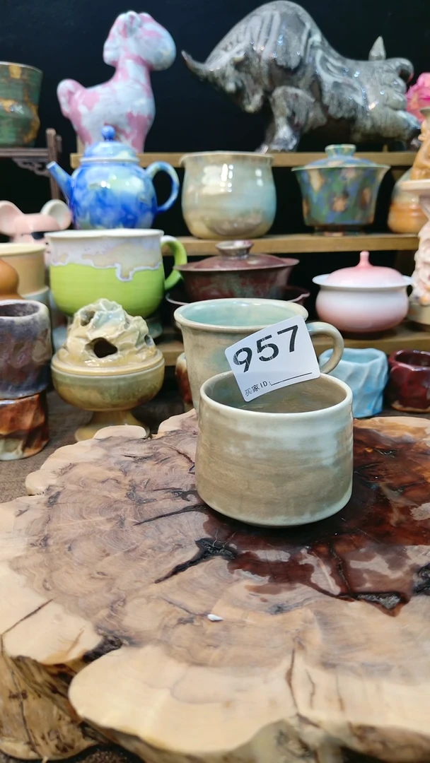 高温颜色釉窑变系列 微瑕