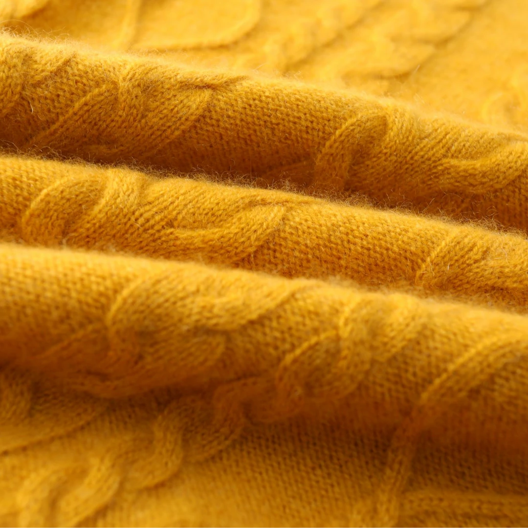 【279-697】羊绒衫羊毛衫圆领上衣开衫保暖秋冬打底衫针织加厚宽松