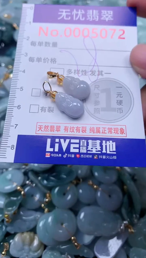 颈饰未镶嵌翡翠5072