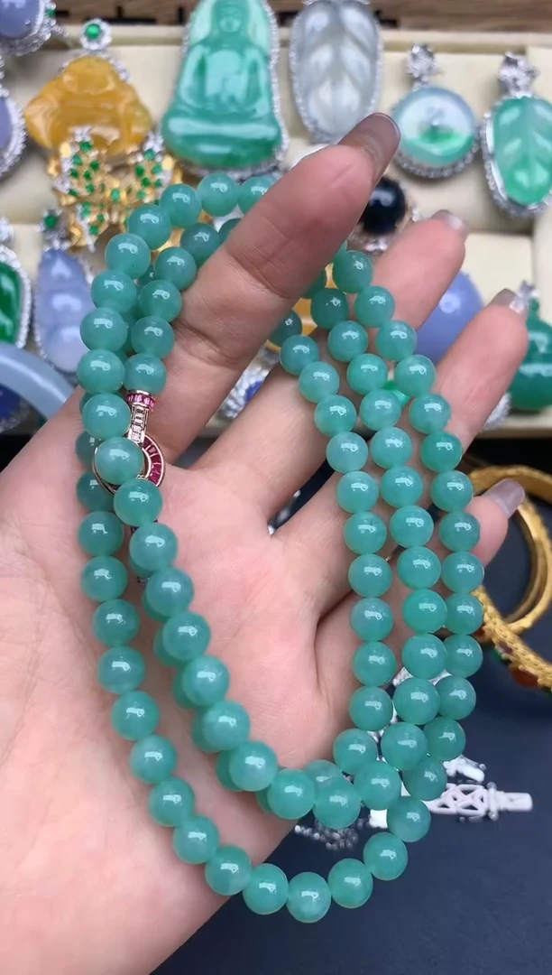 颈饰未镶嵌翡翠399-中国好珍宝