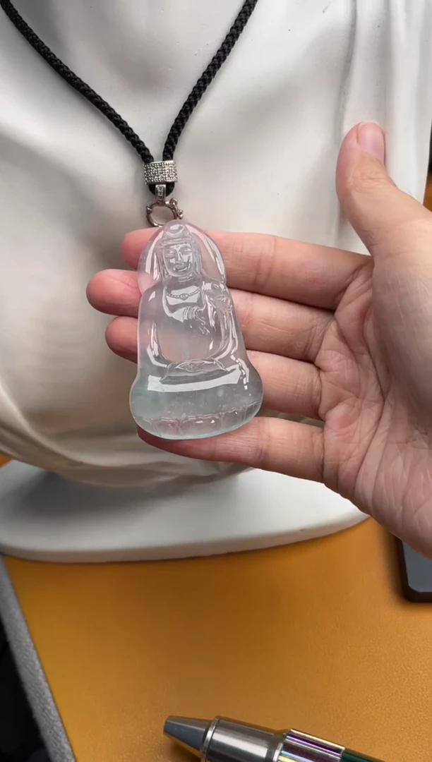 翡翠未镶嵌吊坠(不含链)素衣60 35 5.6