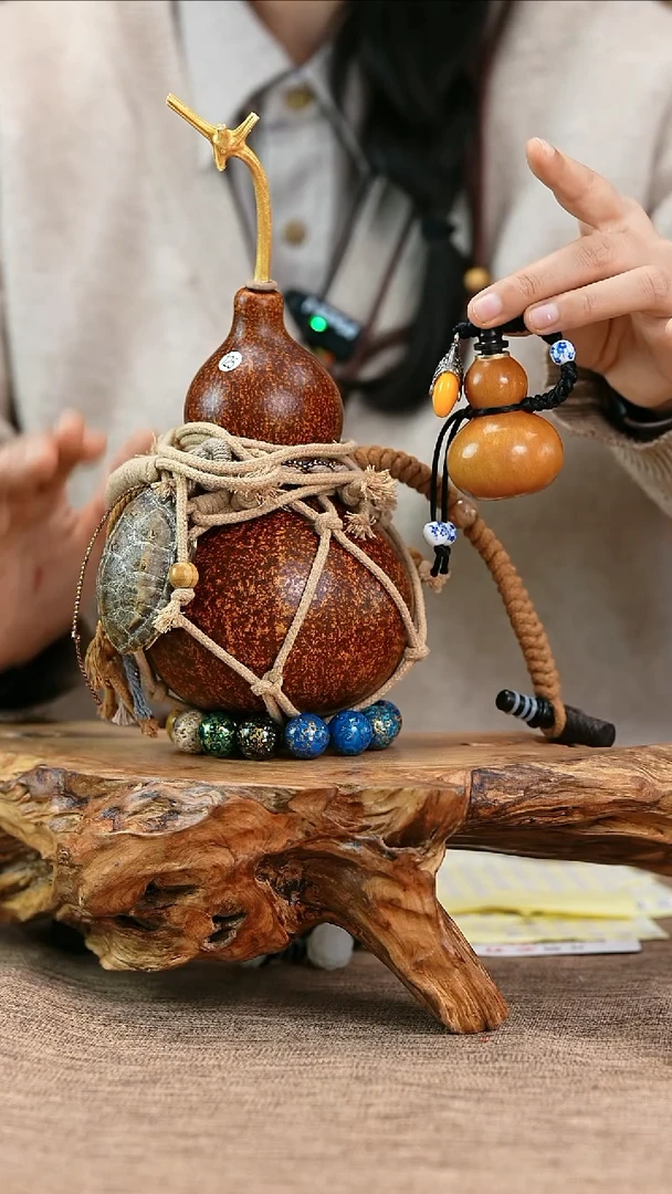 【闪购商品】125—光岳葫天然大漆酒葫芦不含漆珠