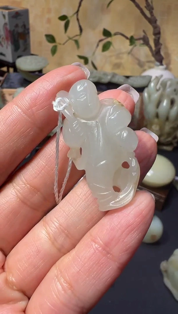 【闪购商品】和田玉XHM-565 人生如意