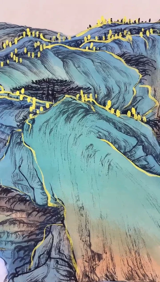 【闪购商品】国画郑乐华绘画手绘作品16-48