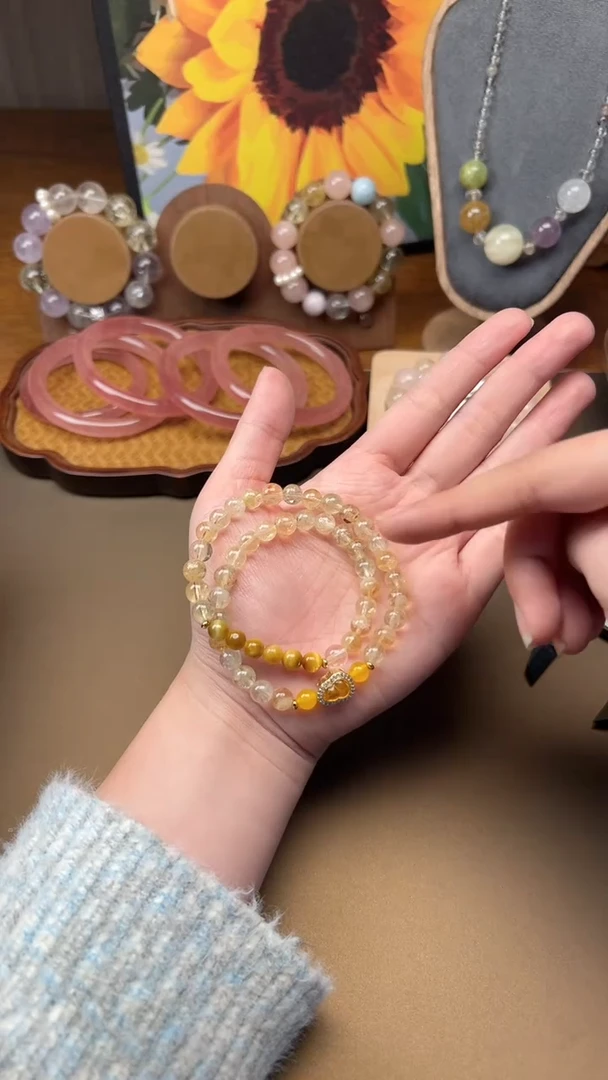 未镶嵌手串水晶1