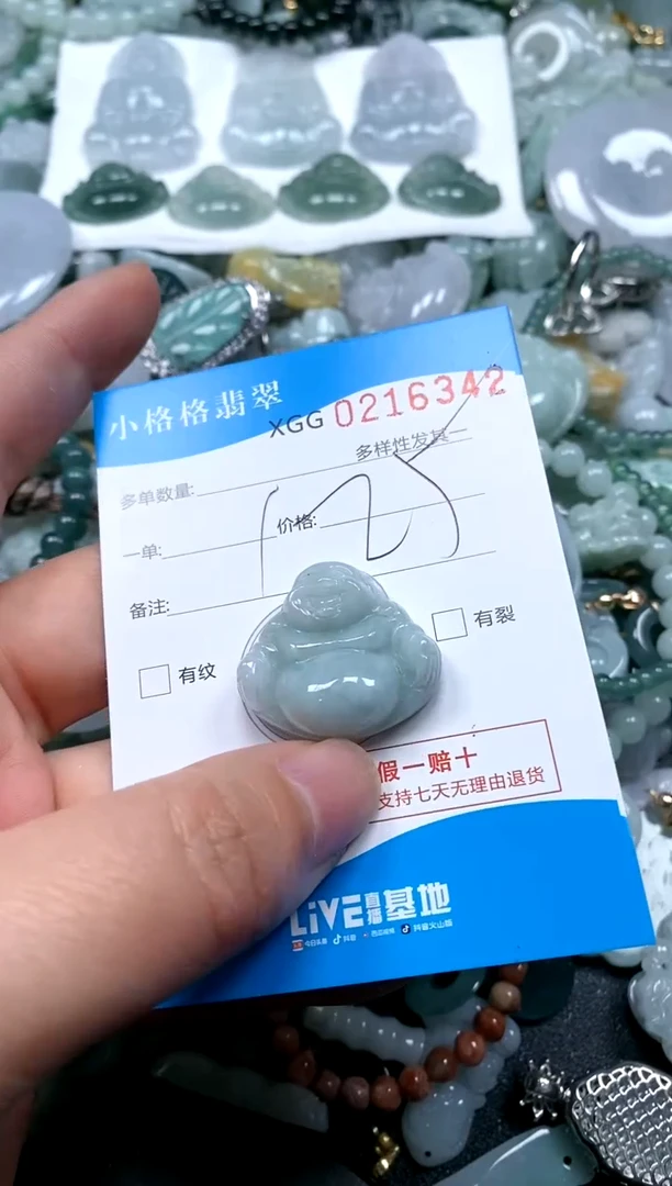 【闪购商品】翡翠颈饰未镶嵌闪购商品0216342